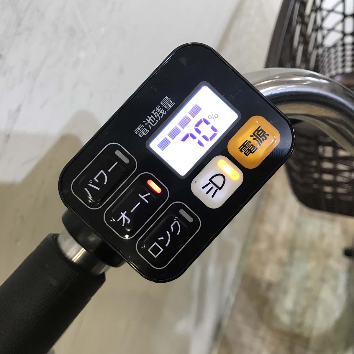中古電動自転車 パナソニック ビビ L 20 ブラウン 20インチ KZ108 – e