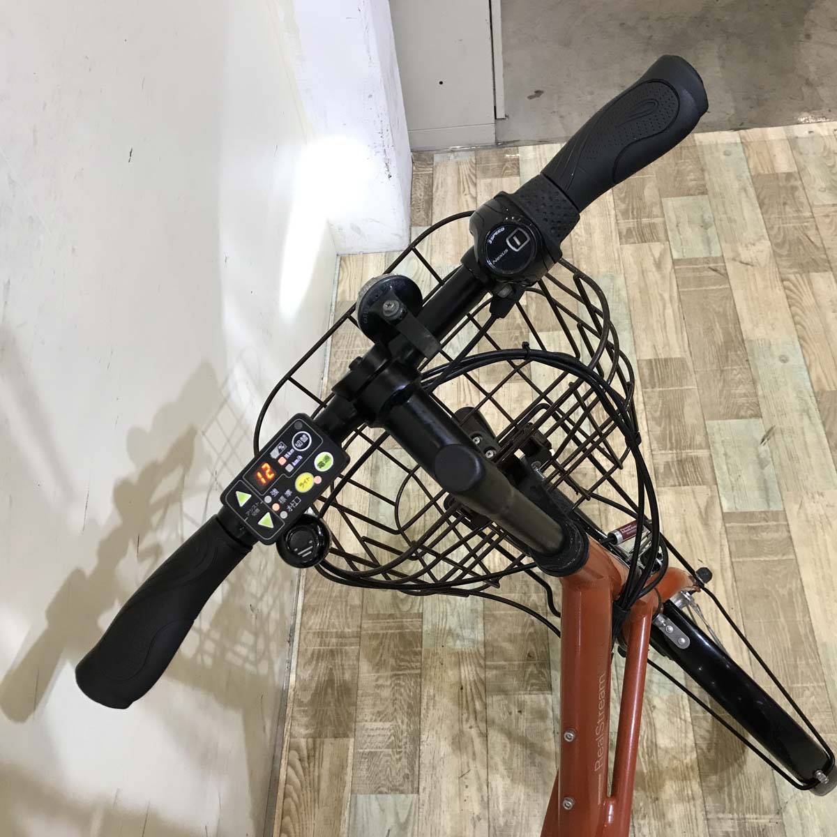 ブリヂストン リアルストリーム ミニ オレンジ 20インチ KV025 【中古車】