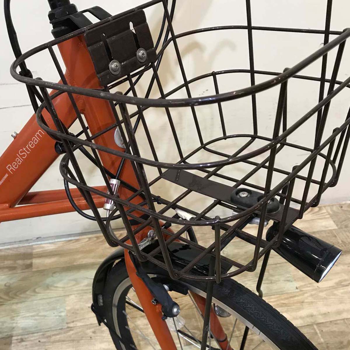ブリヂストン リアルストリーム ミニ オレンジ 20インチ KV025 【中古車】