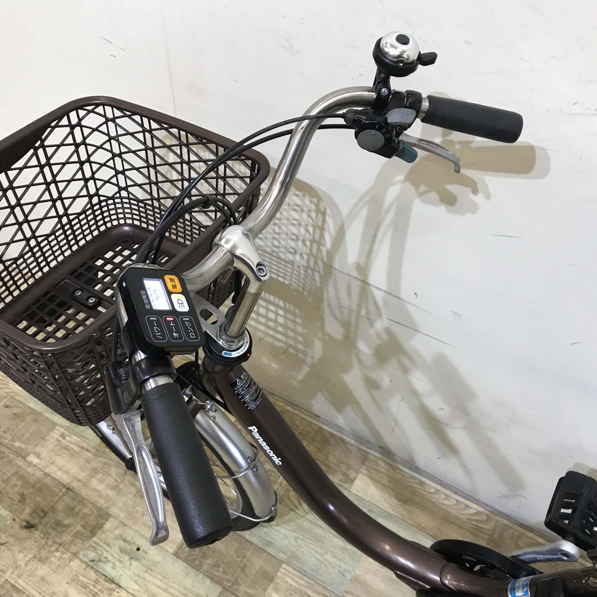 中古 電動自転車 パナソニック 20インチ ビビSS20 2014年モデル 元気な5点灯 新基準 充電器 スペアキー1本付 Panasonic ViVi SS20 お散歩に！ 中古電動自転車 パナソニック ビビ L 20 ブラウン 20インチ KZ108 – e