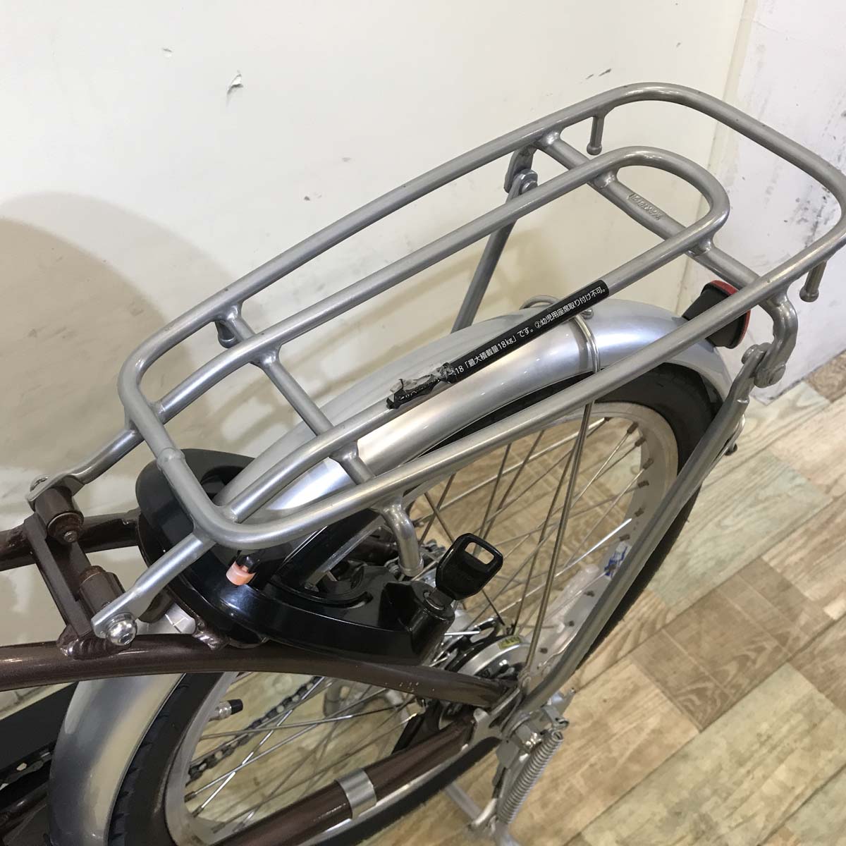 中古電動自転車 パナソニック ビビ L 20 ブラウン 20インチ KZ108 – e