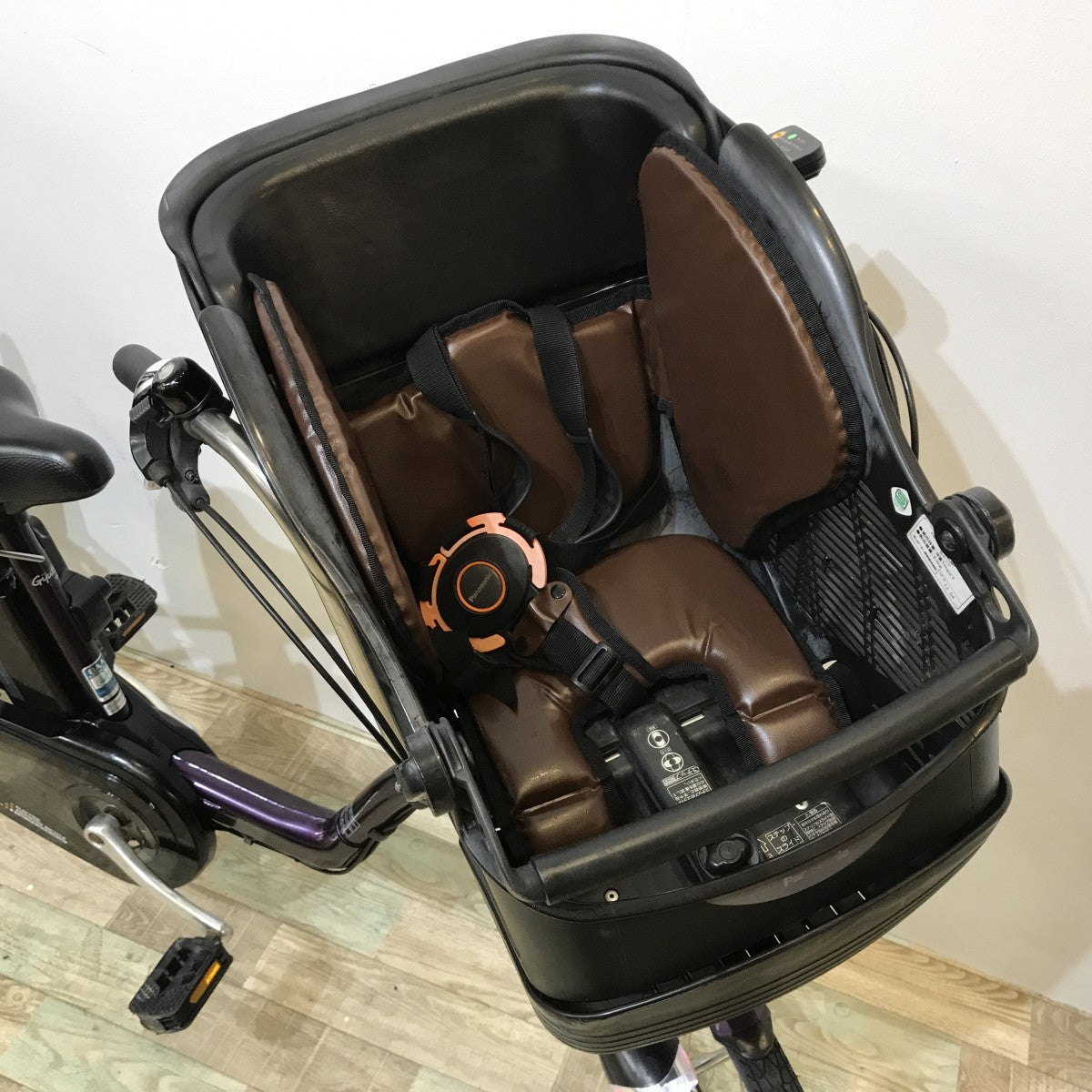中古電動自転車 パナソニック ギュットミニ パープル 20インチ KJ046