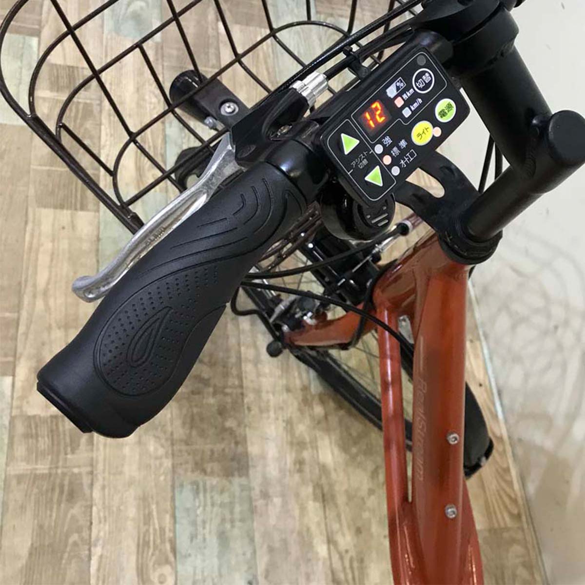 ブリヂストン リアルストリーム ミニ オレンジ 20インチ KV025 【中古車】