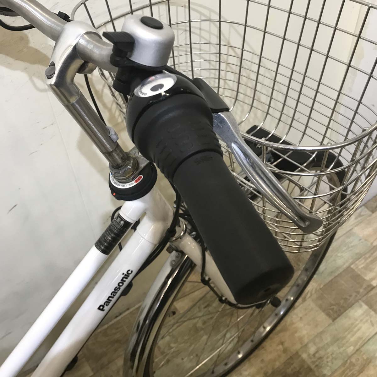 中古電動自転車 パナソニック TIMO DX ティモ DX ホワイト 27インチ KE119 