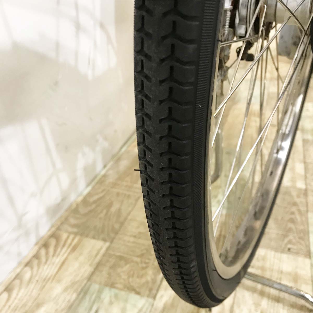 中古電動自転車 パナソニック ビビDX ブラウン 26インチ KJ047