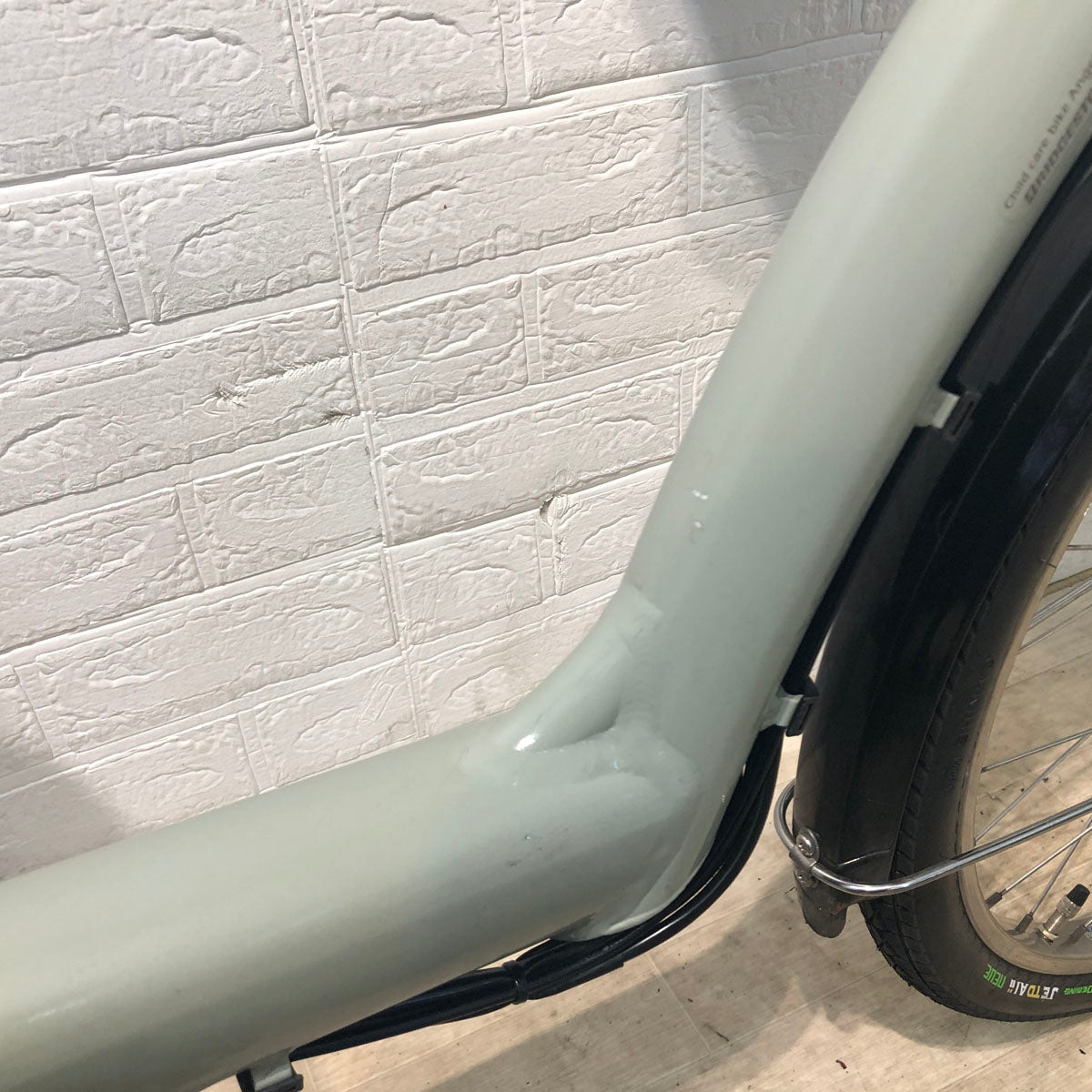 ブリヂストン アンジェリーノ POSH ピジョングレー 前22×後26インチ YT110【中古車】