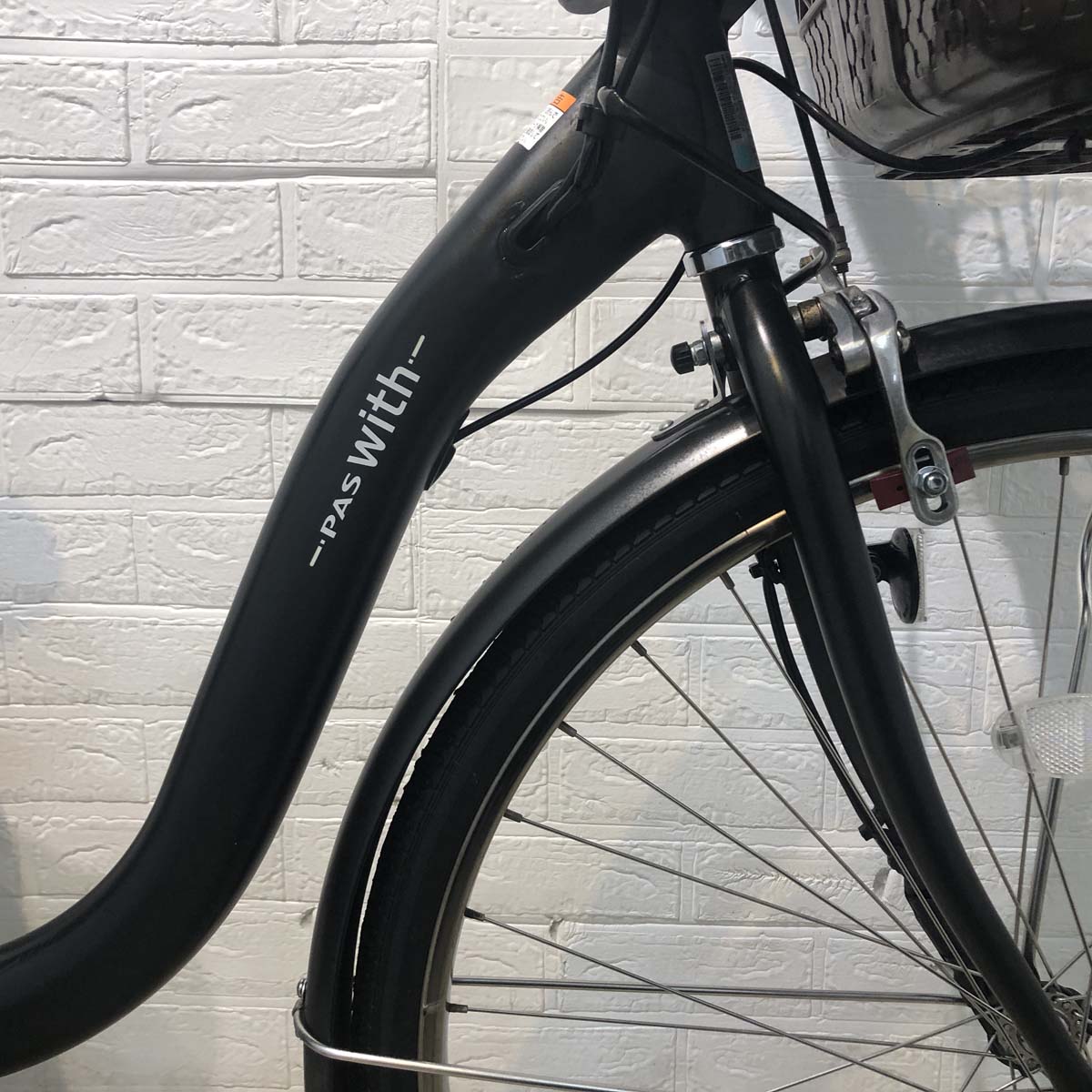 中古電動自転車 ヤマハ PAS With DX パス ウィズ DX ブラック 26インチ YF110
