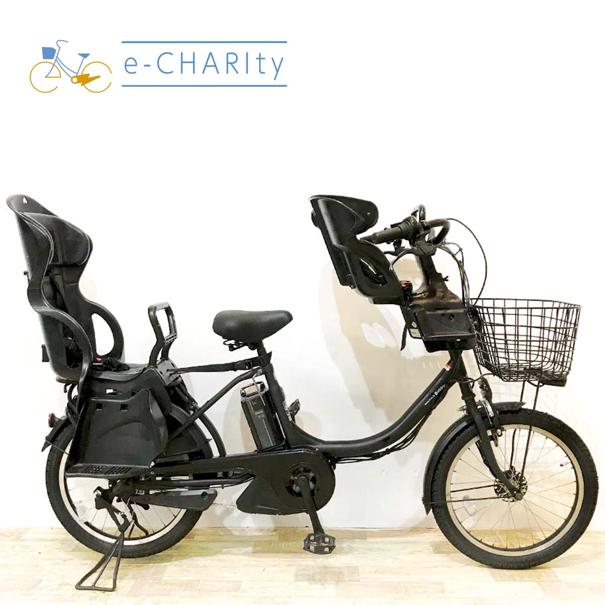 中古電動自転車 ヤマハ PAS バビー ブラック 20インチ KJ048