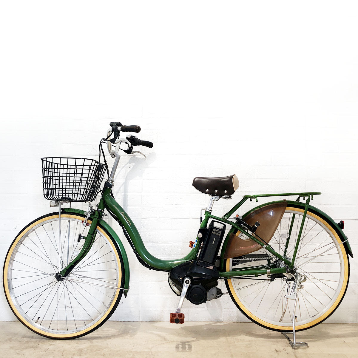 ブリヂストン アシスタ ファイン グリーン 26インチ YO052 【中古車】