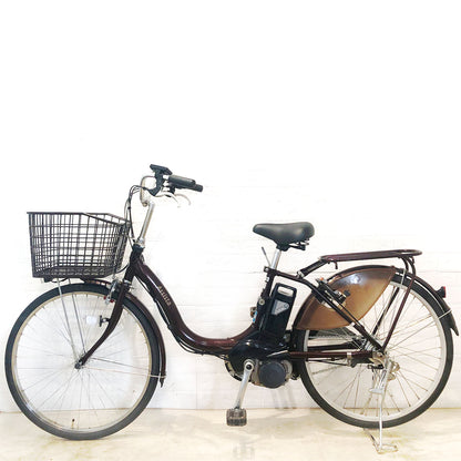 ブリヂストン アシスタ ベーシック ブラウン 24インチ YA055 【中古車】