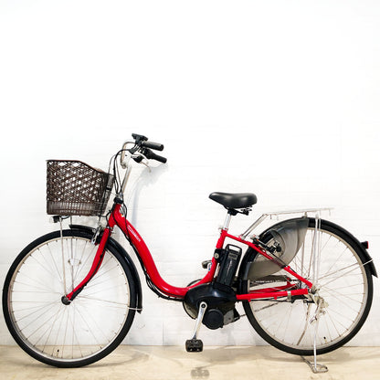 ヤマハ PAS ナチュラ XL スーパー レッド 26インチ YO053 【中古車】