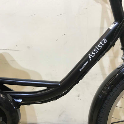 ブリヂストン アシスタ ベーシック ミニ ブラック 前20×後18インチ KZ112【中古車】