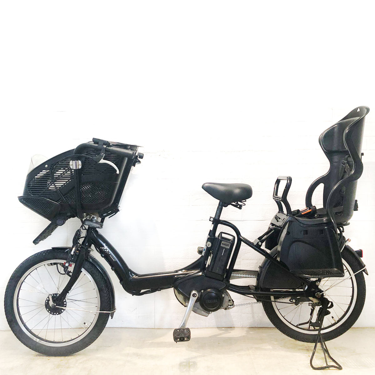 中古電動自転車 ブリヂストン アンジェリーノ プティット e ブラック 20インチ YA056