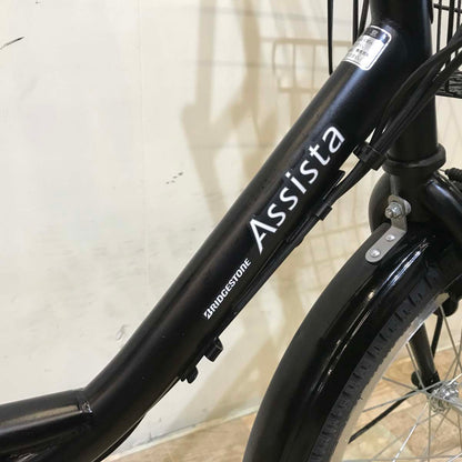 ブリヂストン アシスタ ベーシック ミニ ブラック 前20×後18インチ KZ112【中古車】