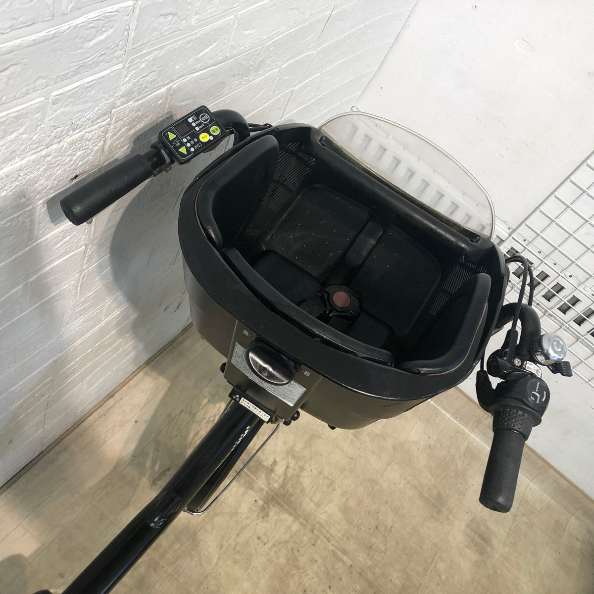 中古電動自転車 ブリヂストン アンジェリーノ プティット e ブラック 20インチ YA056