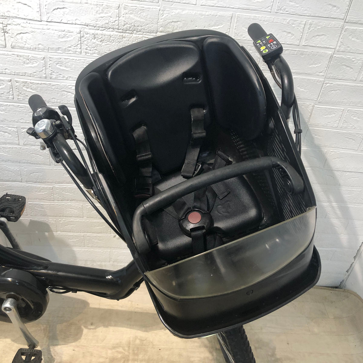 中古電動自転車 ブリヂストン アンジェリーノ プティット e ブラック 20インチ YA056