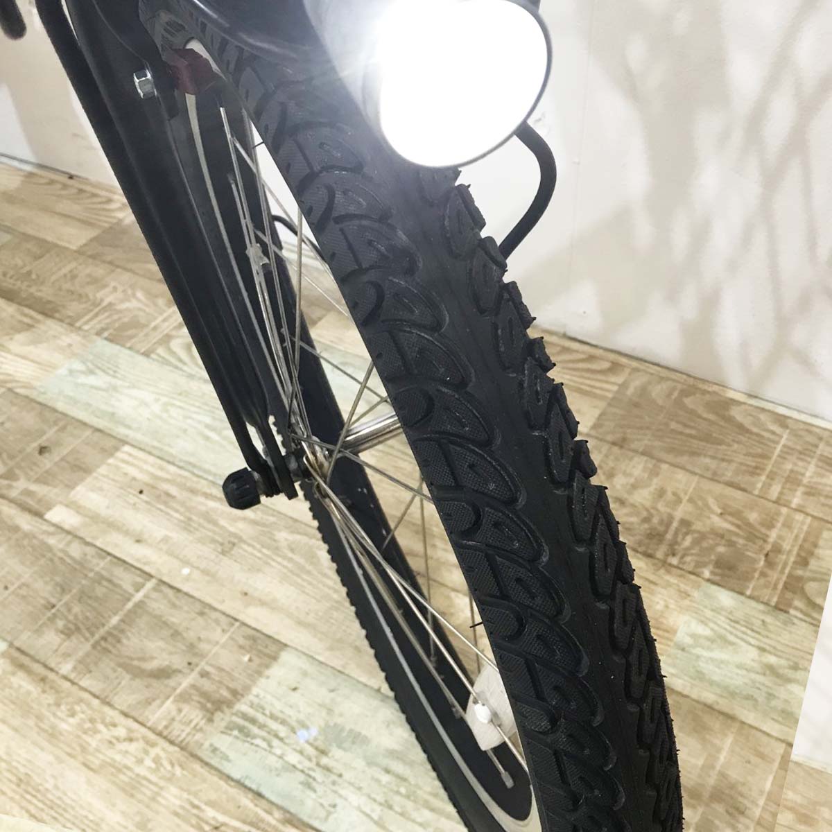 中古電動自転車 ブリヂストン ビッケ2e カーキ 20インチ KJ049