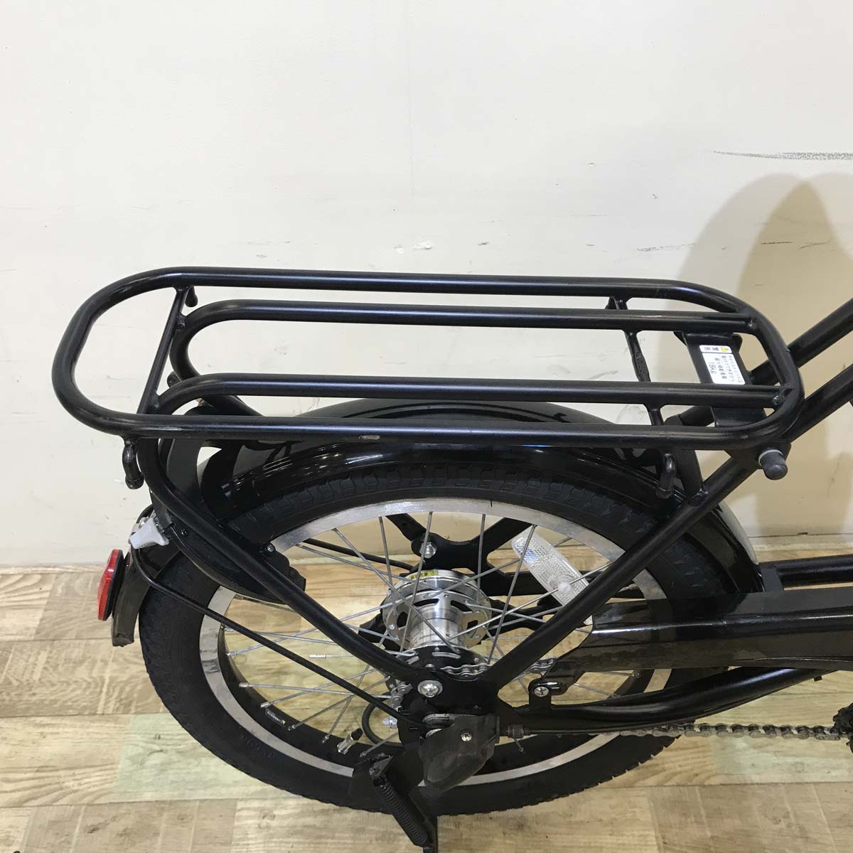中古電動自転車 ブリヂストン アシスタ ベーシック ミニ ブラック 前20