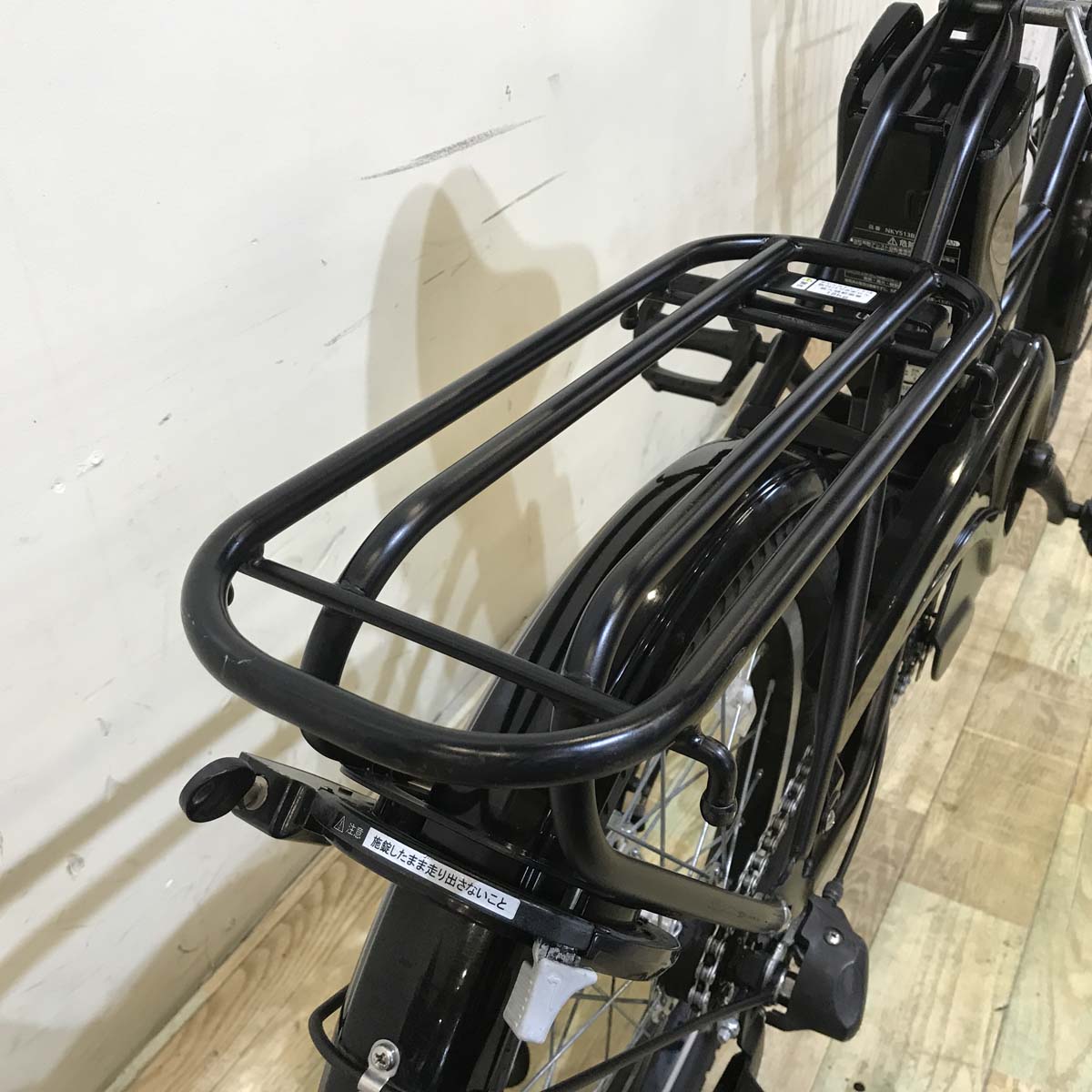 中古電動自転車 ブリヂストン アシスタ ベーシック ミニ ブラック 前20