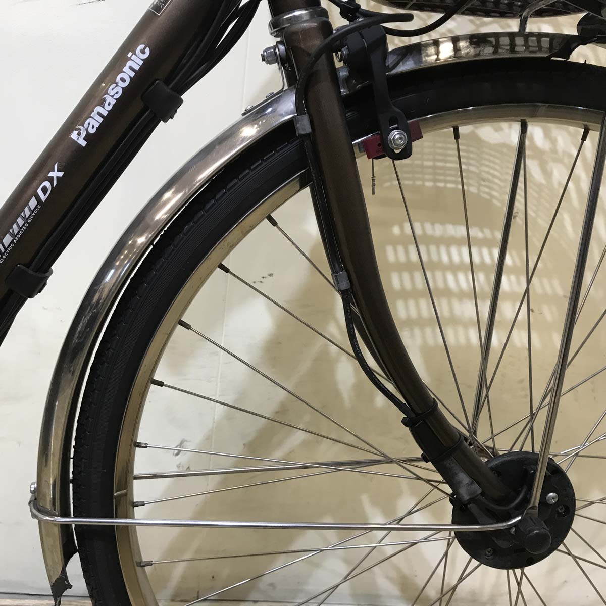 中古電動自転車 パナソニック ビビ DX ブラウン 26インチ KZ113 – e