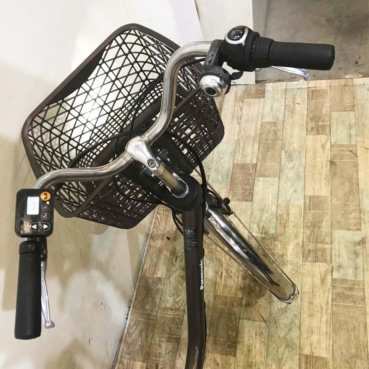 中古電動自転車 パナソニック ビビ DX ブラウン 26インチ KE123