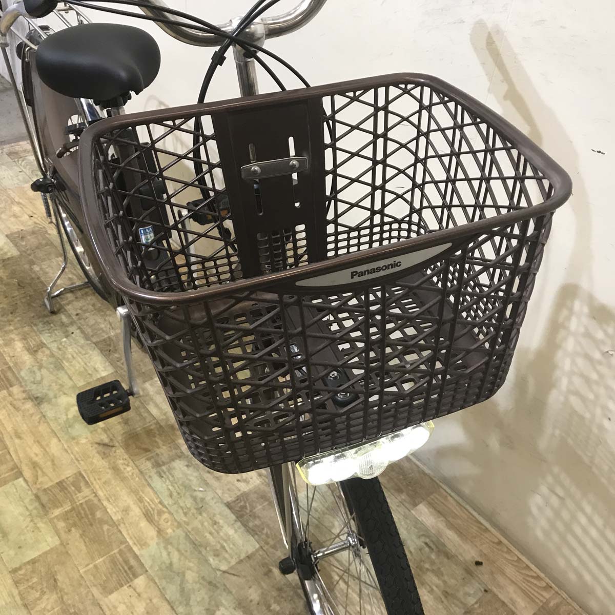 中古電動自転車 パナソニック ビビ DX ブラウン 26インチ KE123