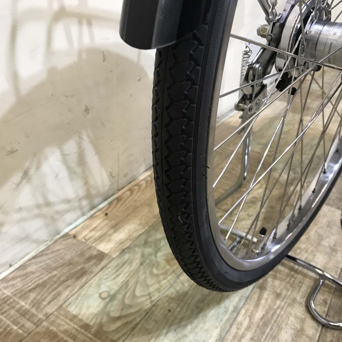 ヤマハ PAS ナチュラ L パープル 24インチ KV029  【中古車】