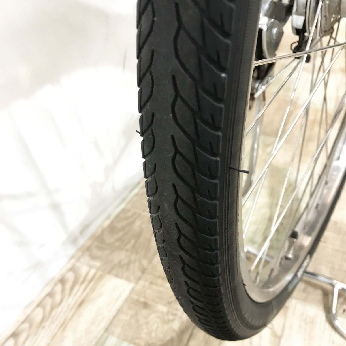 中古電動自転車 ヤマハ PAS ナチュラ ベージュ 26インチ KJ050