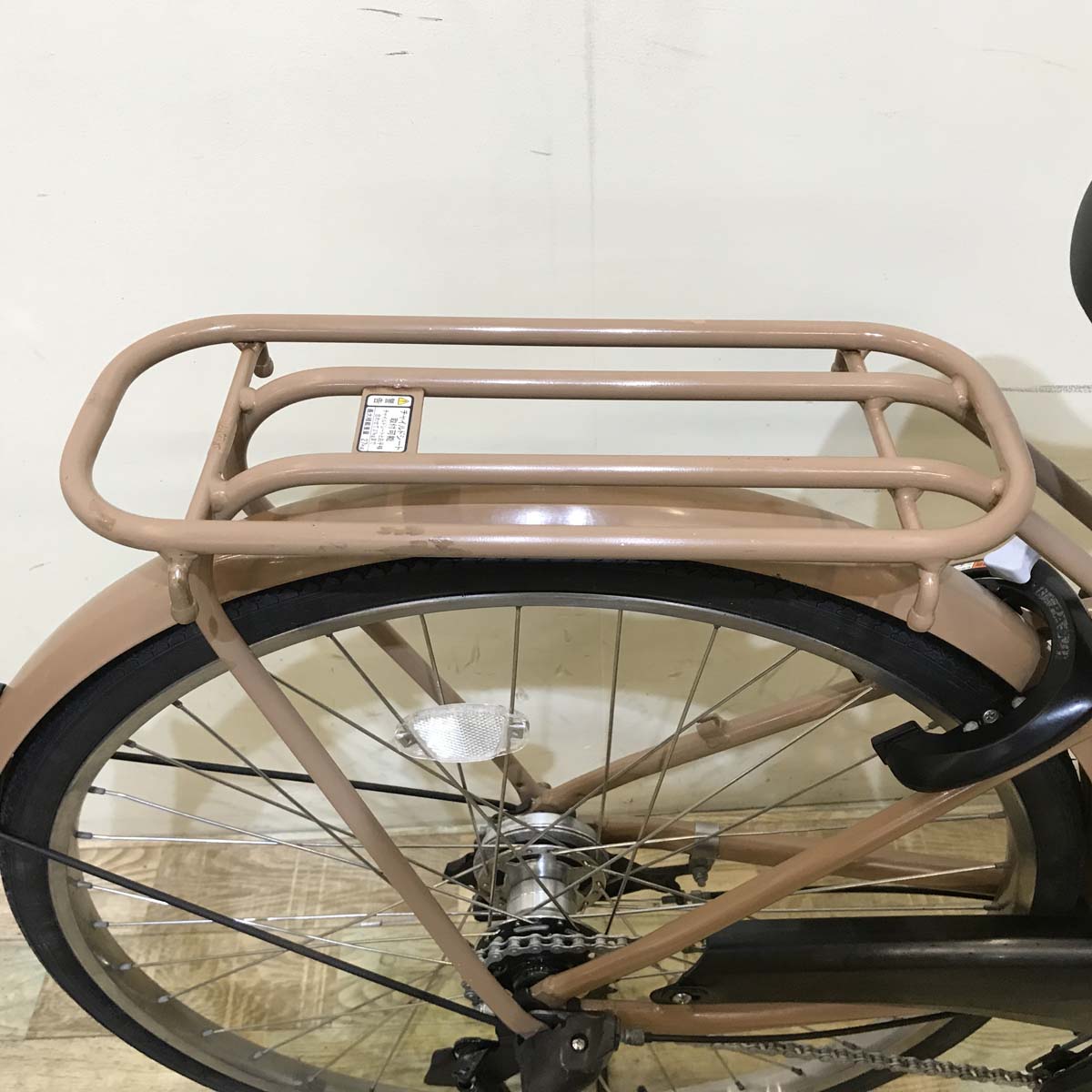 中古電動自転車 ヤマハ PAS Ami パス アミ ベージュ 26インチ KZ114