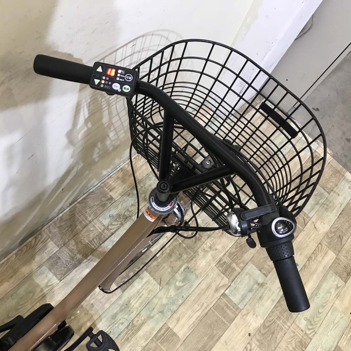 中古電動自転車 ヤマハ PAS Ami パス アミ ベージュ 26インチ KZ114