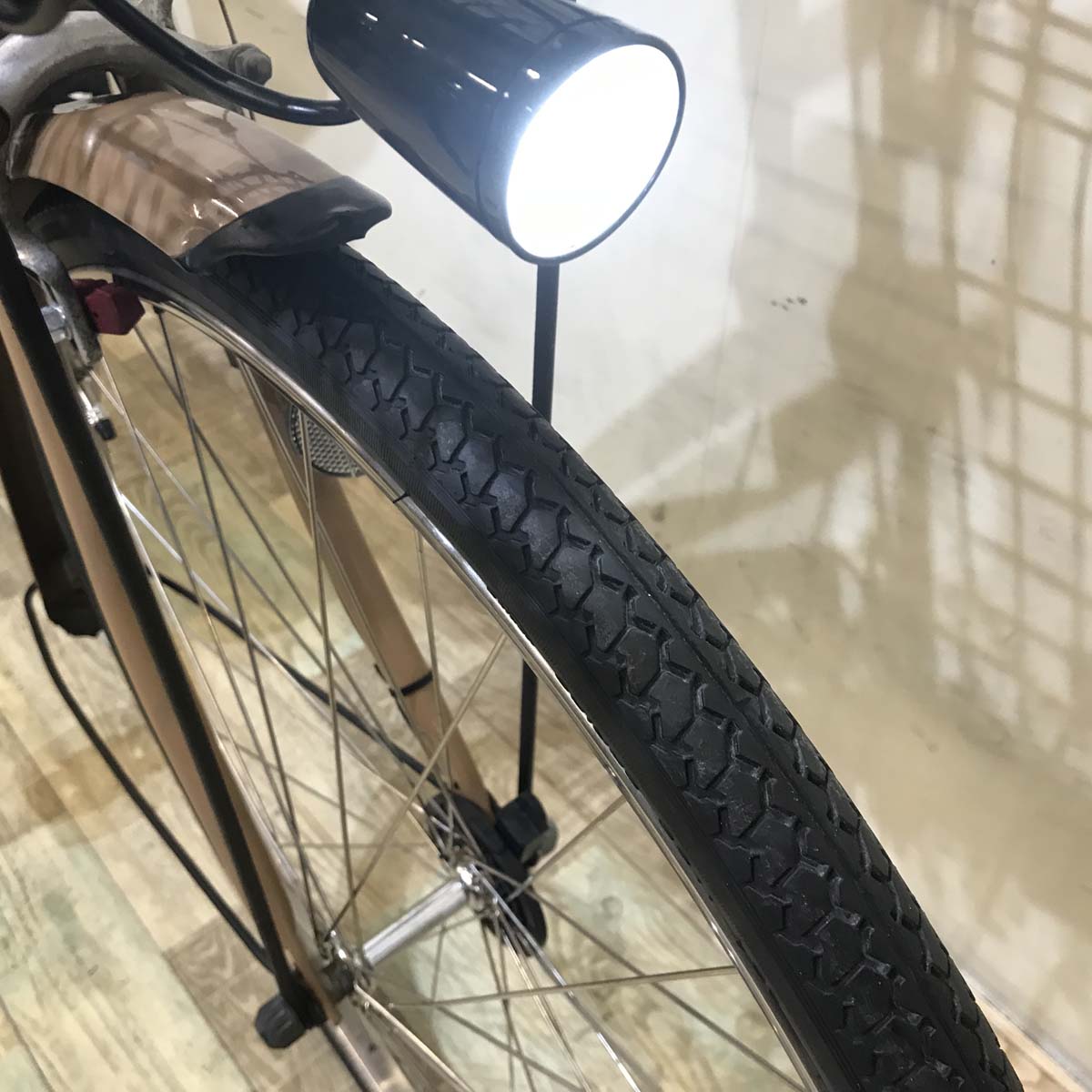 中古電動自転車 ヤマハ PAS Ami パス アミ ベージュ 26インチ KZ114