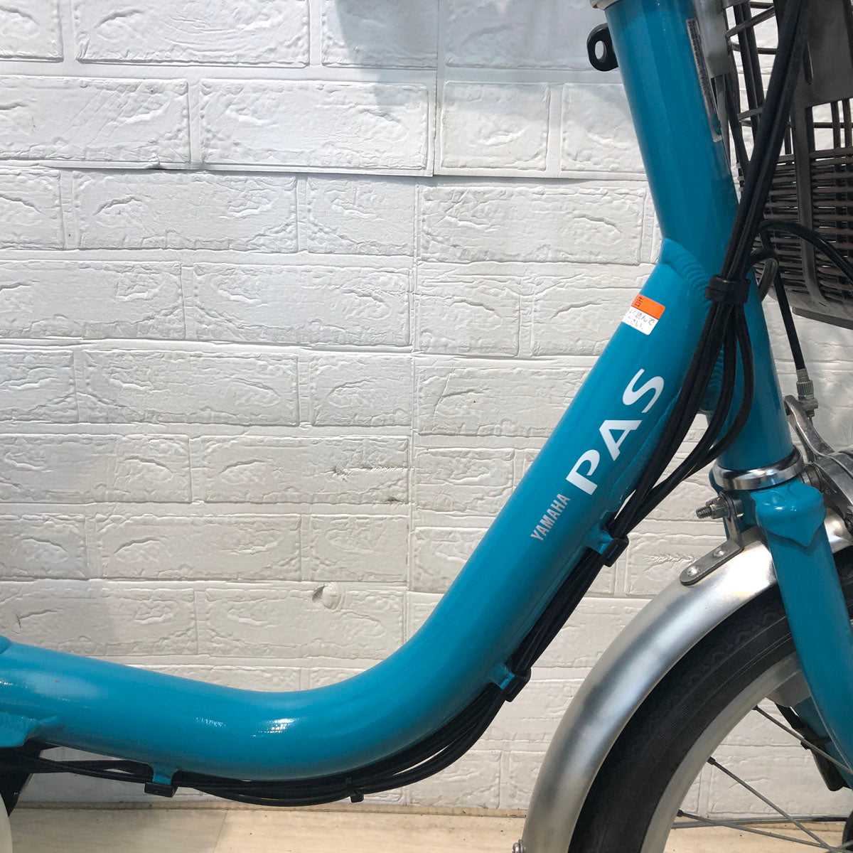 中古電動自転車 ヤマハ PAS ワゴン ブルー 前18×後16インチ YA058