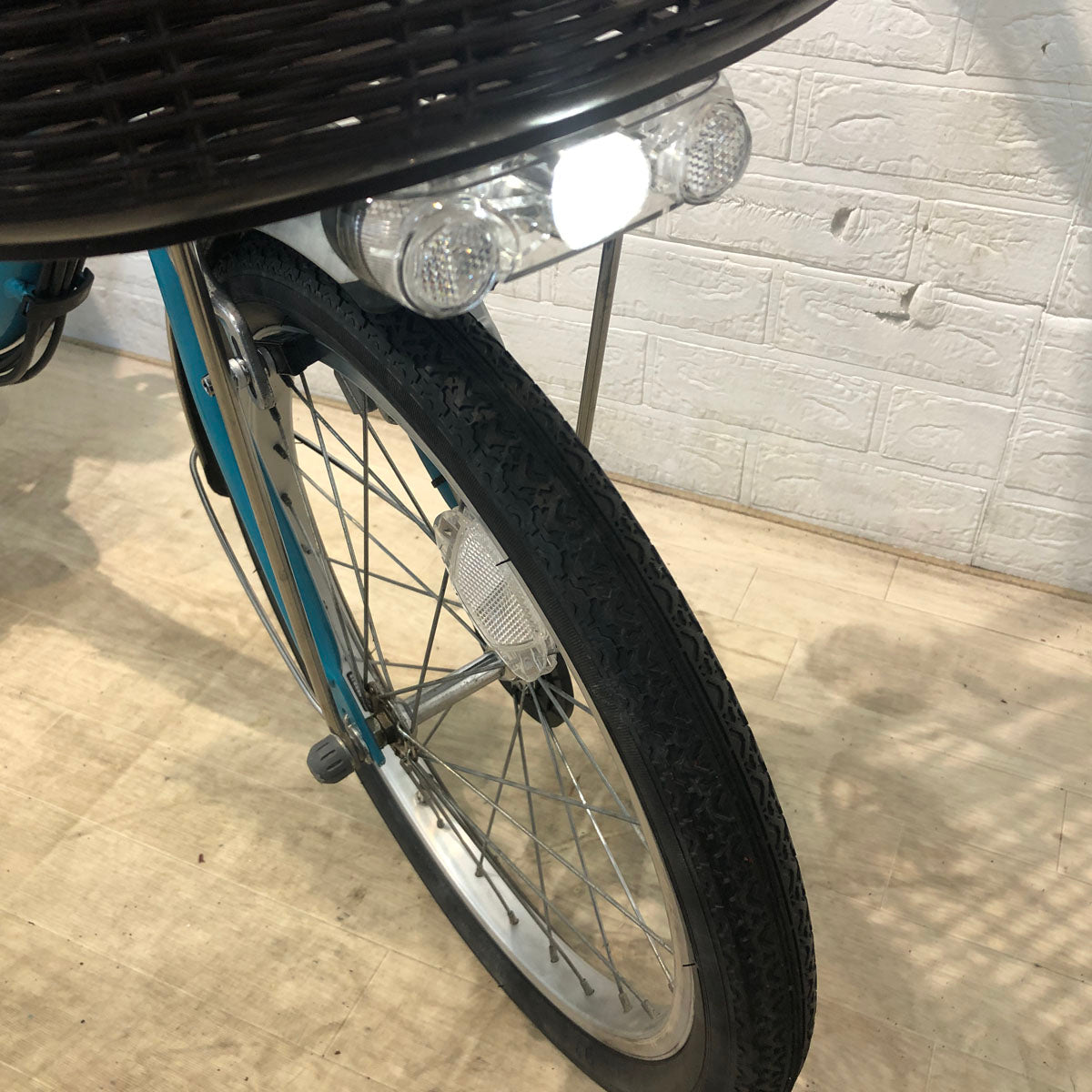 ヤマハ PAS ワゴン ブルー 前18×後16インチ YA058 【中古車】