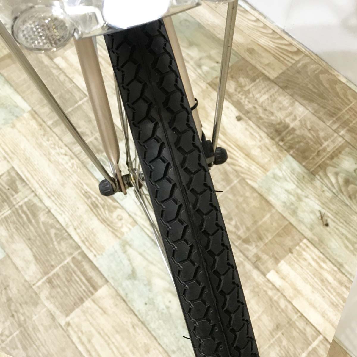 中古電動自転車 ブリヂストン アシスタDX ゴールド 26インチ KJ051