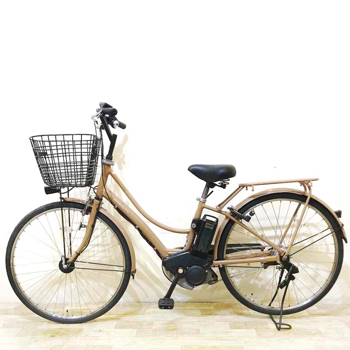 中古電動自転車 ヤマハ PAS Ami パス アミ ベージュ 26インチ KZ114