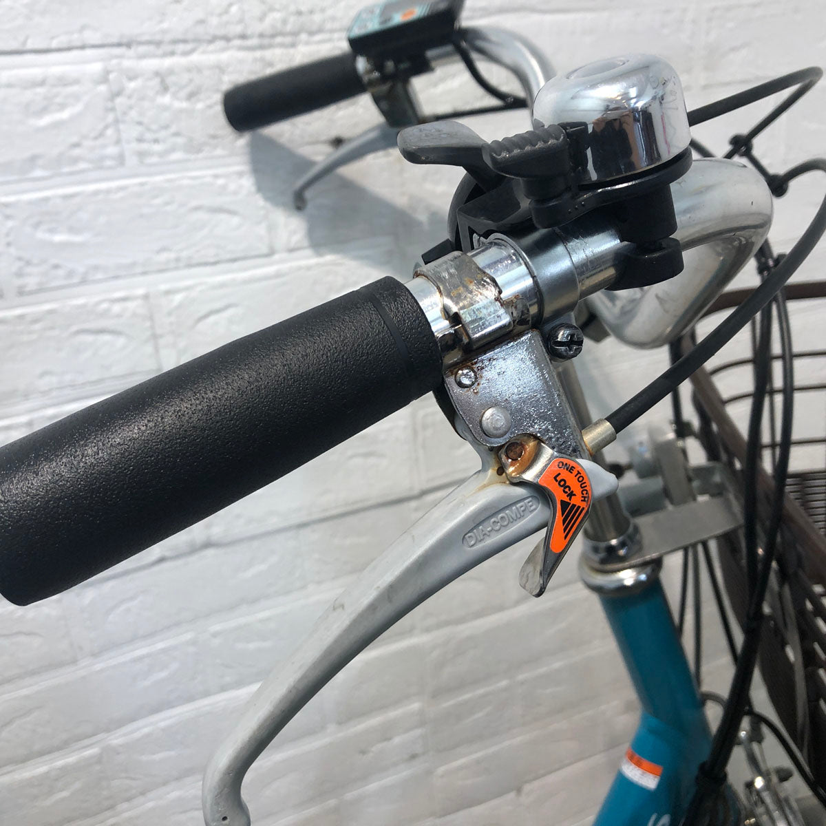 中古電動自転車 ヤマハ PAS ワゴン ブルー 前18×後16インチ YA058