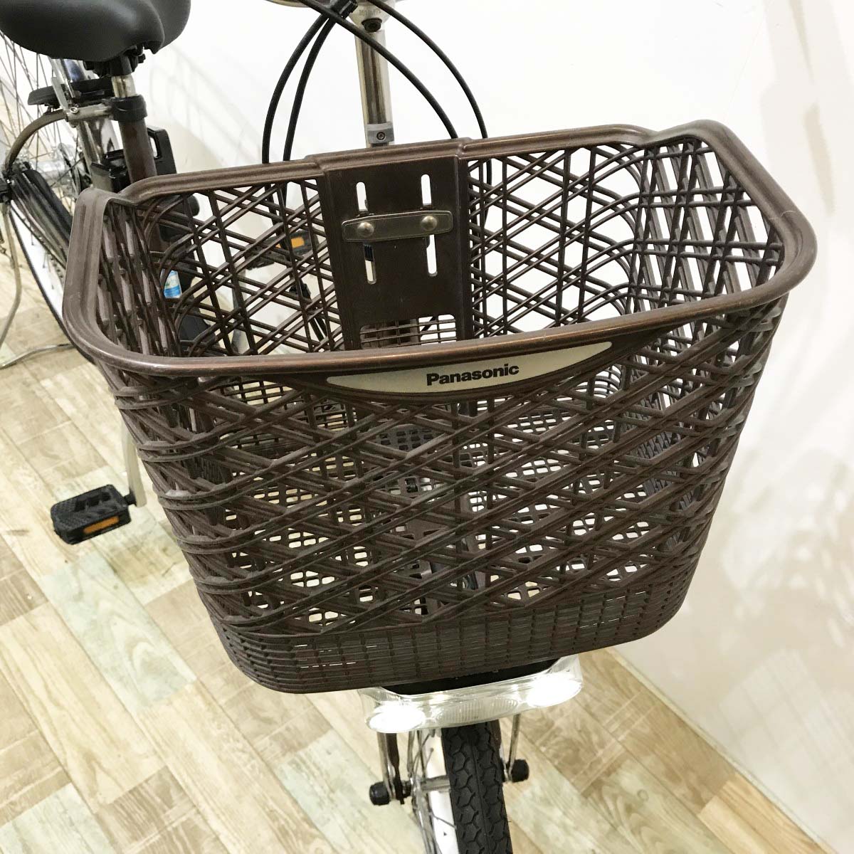 中古電動自転車 パナソニック ビビTX ブラウン 26インチ KJ052