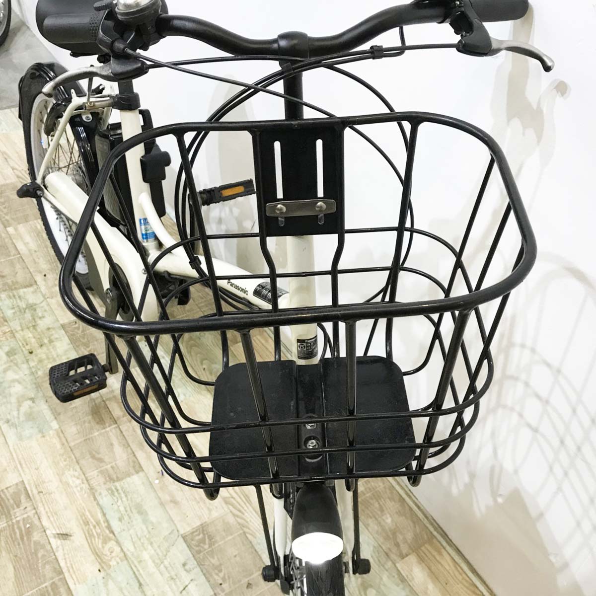 中古電動自転車 パナソニック グリッター ホワイト 20インチ KJ053