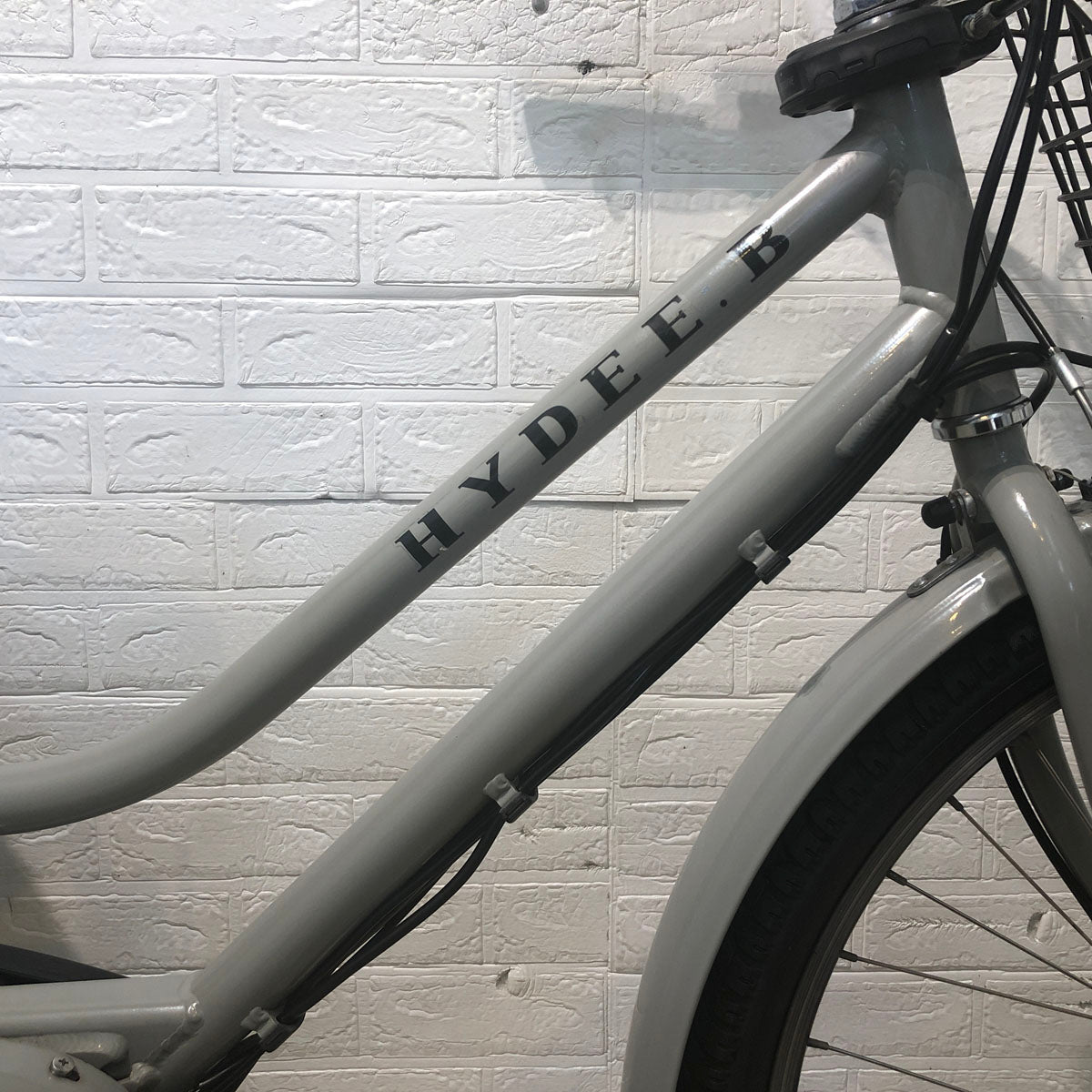 中古電動自転車 ブリヂストン HYDEE B ハイディ ビー グレー 26インチ YA060