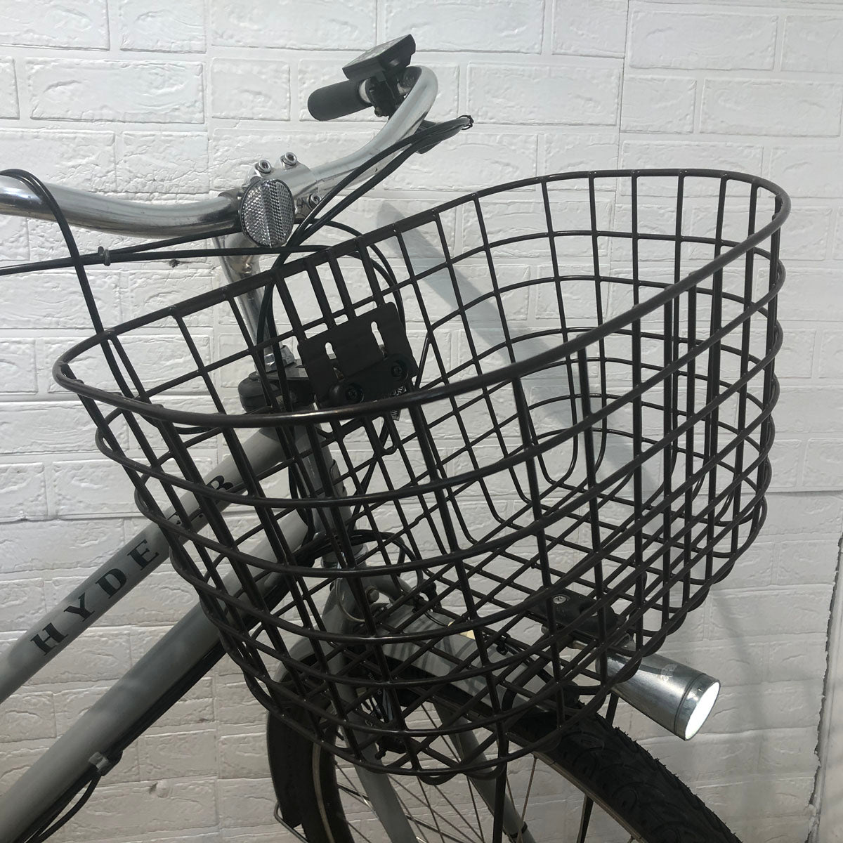 中古電動自転車 ブリヂストン HYDEE B ハイディ ビー グレー 26インチ YA060