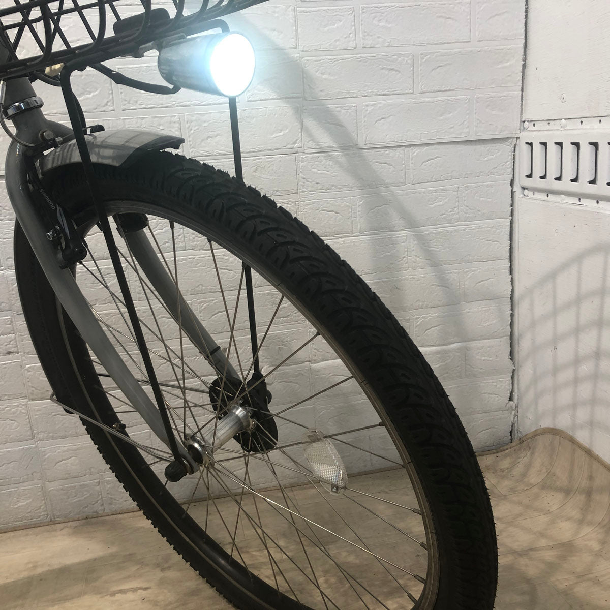 ブリヂストン HYDEE B ハイディ ビー グレー 26インチ YA060 【中古車】