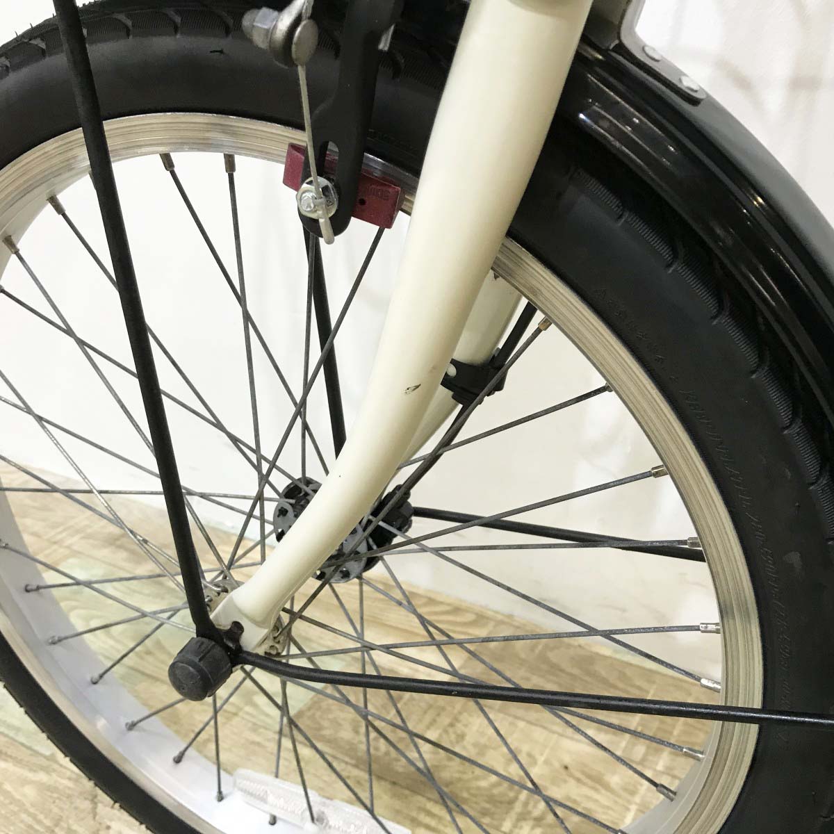 中古電動自転車 パナソニック グリッター ホワイト 20インチ KJ053