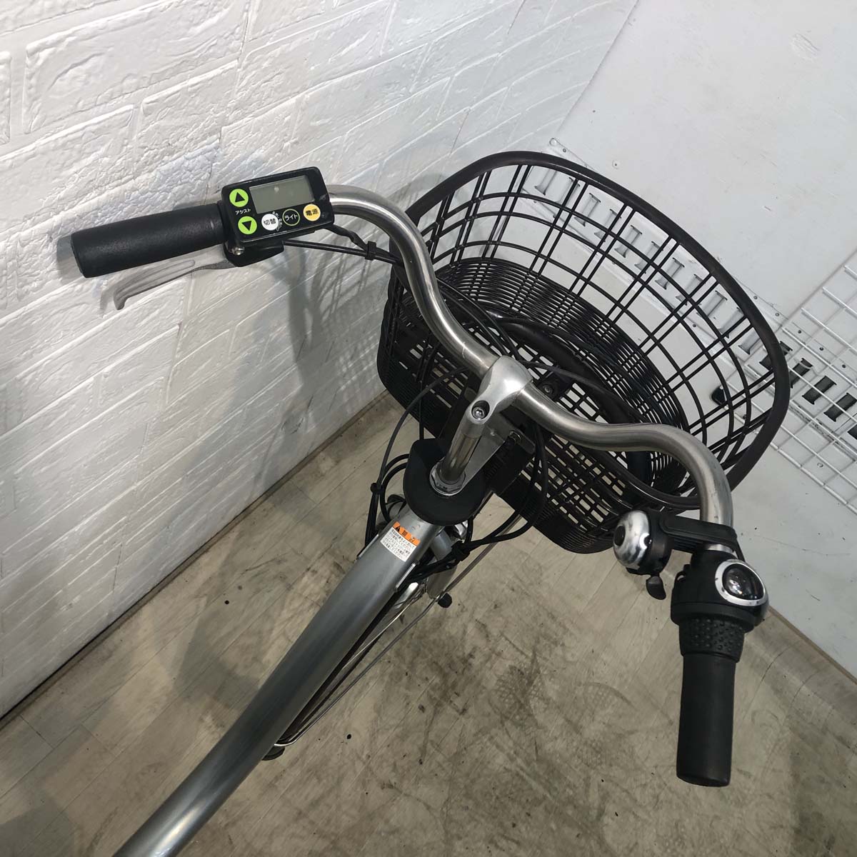 中古電動自転車 ヤマハ PAS With パス ウィズ シルバー 24インチ YF118