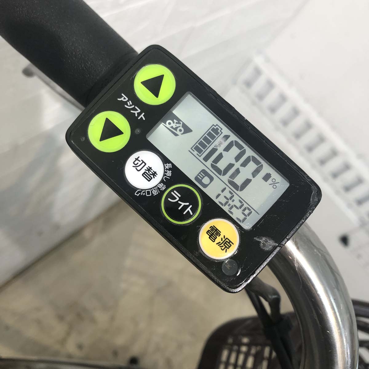 中古電動自転車 ヤマハ PAS With パス ウィズ シルバー 24インチ YF118