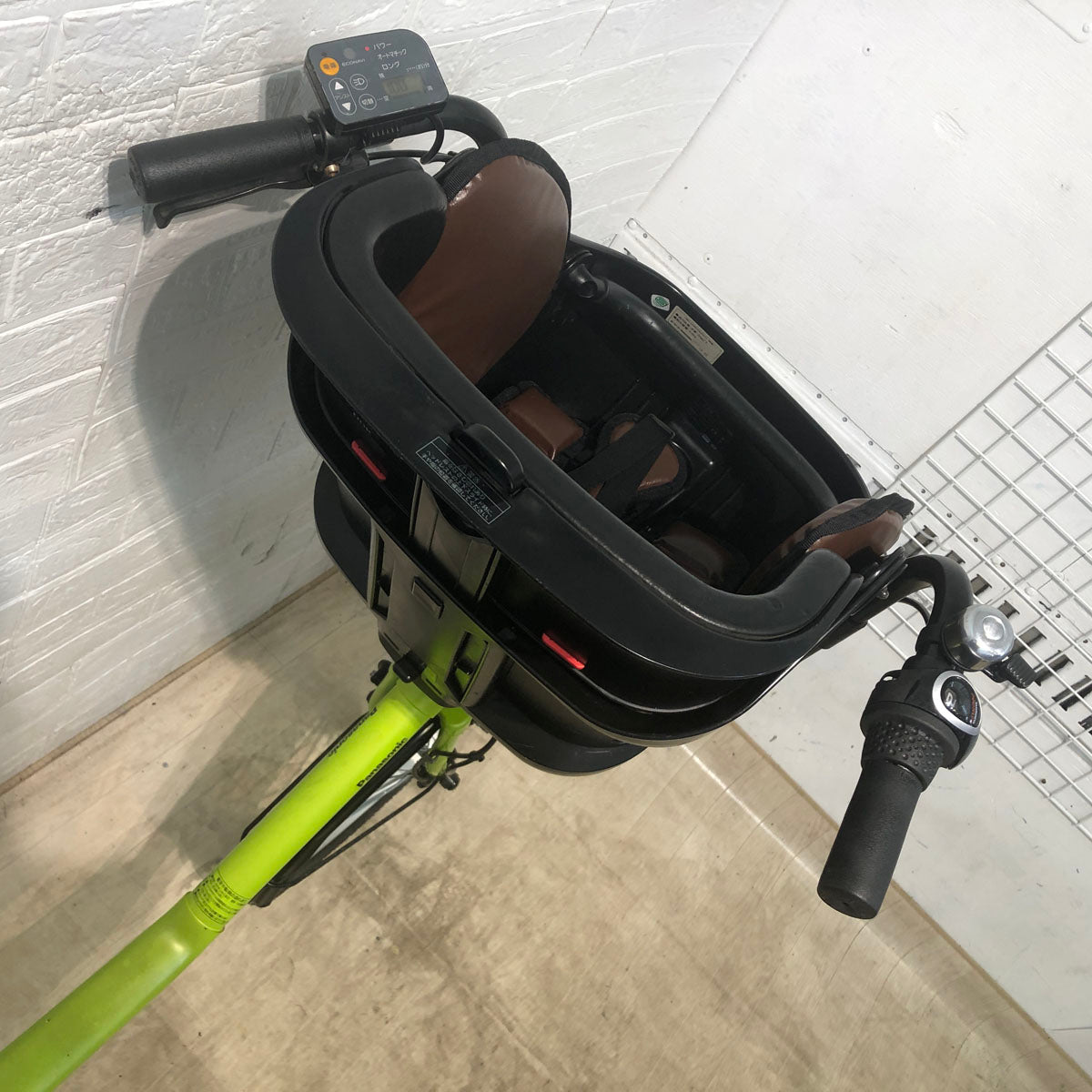 中古電動自転車 新品バッテリー パナソニック ギュット ミニ DX グリーン 20インチ YA061