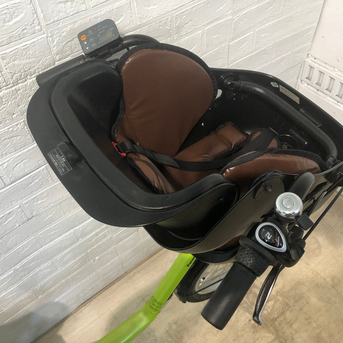 中古電動自転車 新品バッテリー パナソニック ギュット ミニ DX グリーン 20インチ YA061