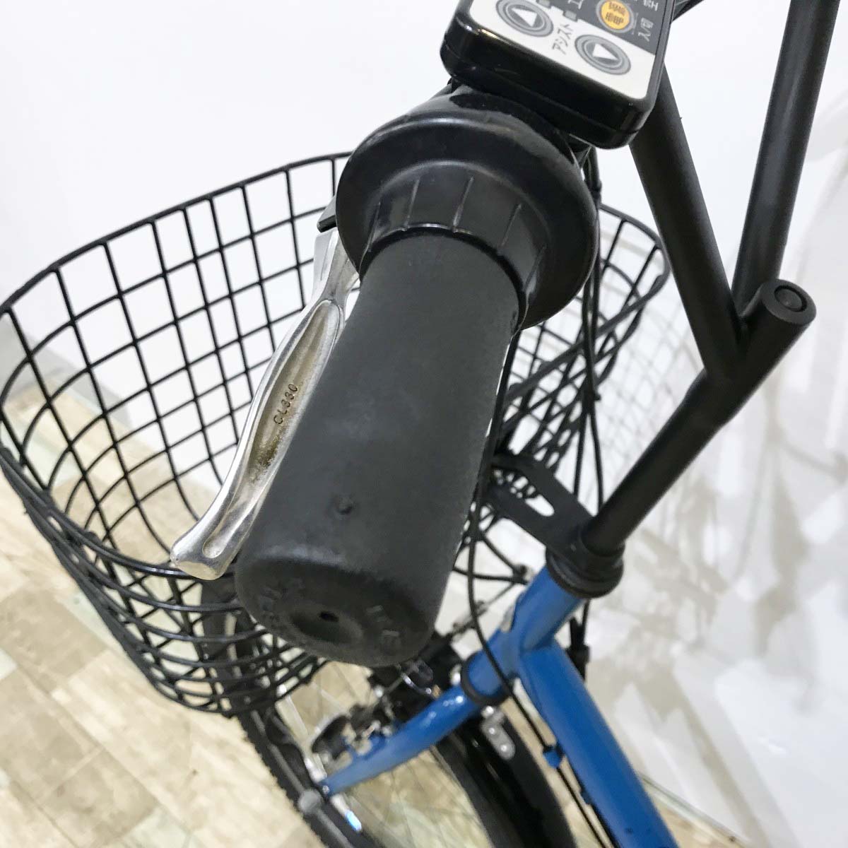 中古電動自転車 ブリヂストン アシスタベーシックミニ ブルー 20×18インチ KJ055