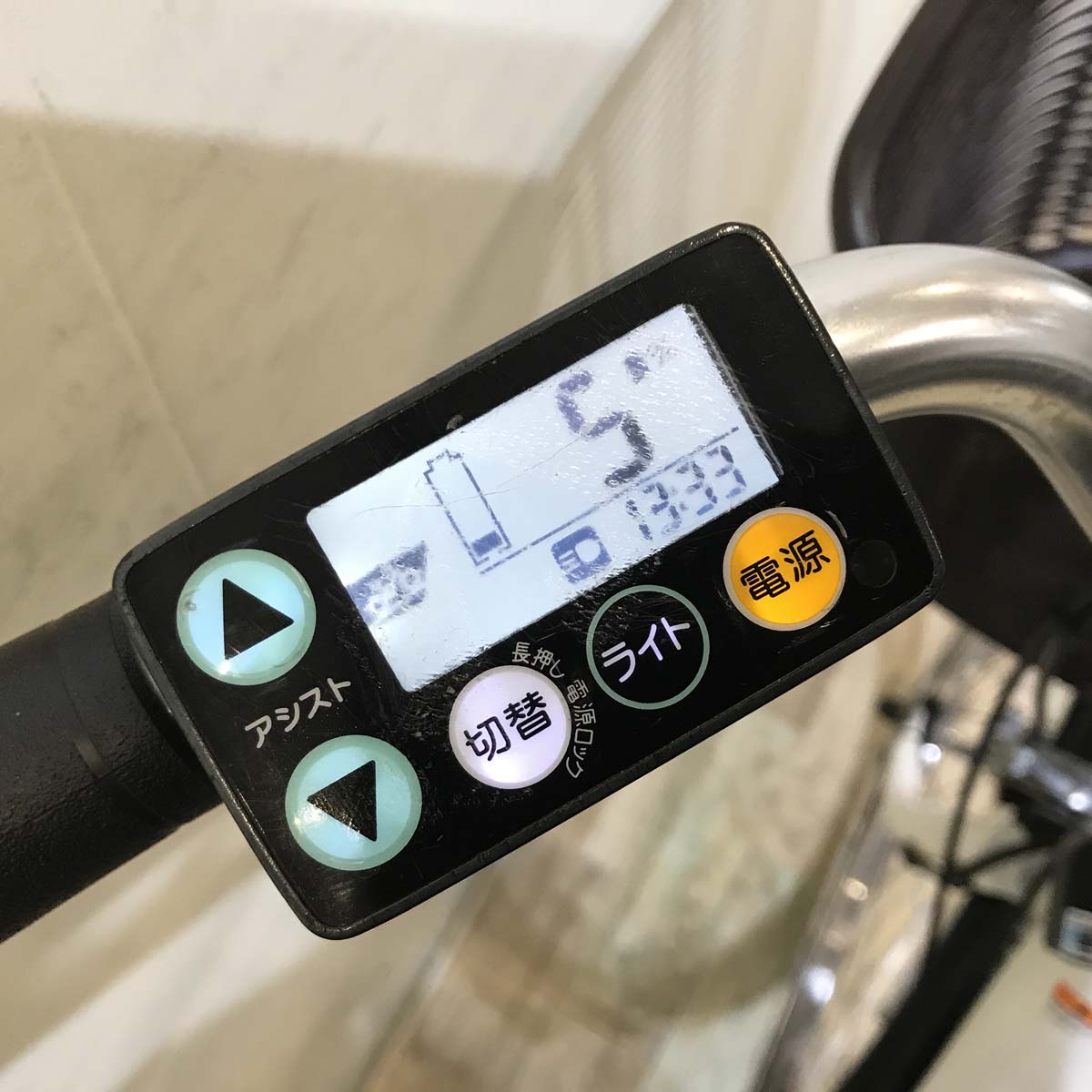 中古電動自転車 ヤマハ PAS ナチュラ XL ホワイト 26インチ KZ118 