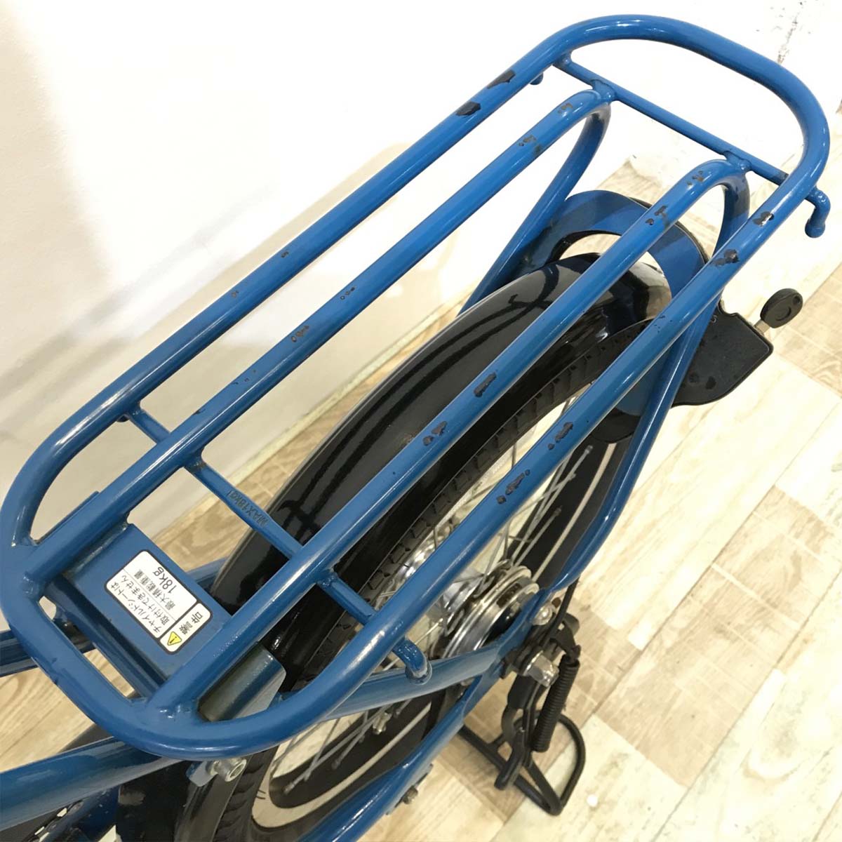 【5,000円引き！】ブリヂストン アシスタベーシックミニ ブルー 20×18インチ KJ055 【中古車】