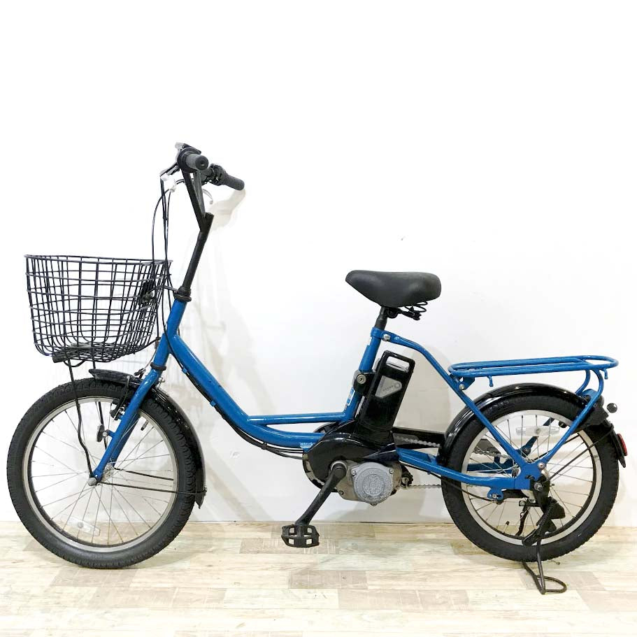 【5,000円引き！】ブリヂストン アシスタベーシックミニ ブルー 20×18インチ KJ055 【中古車】